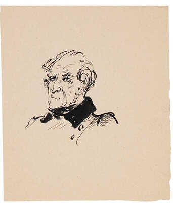 Бехтеев Владимир Георгиевич. Лот из восьми листов (два листа двухсторонние) с иллюстрациями к книге О. де Бальзака «Блеск и нищета куртизанок» (М.: Государственное издательство художественной литературы, 1946) 